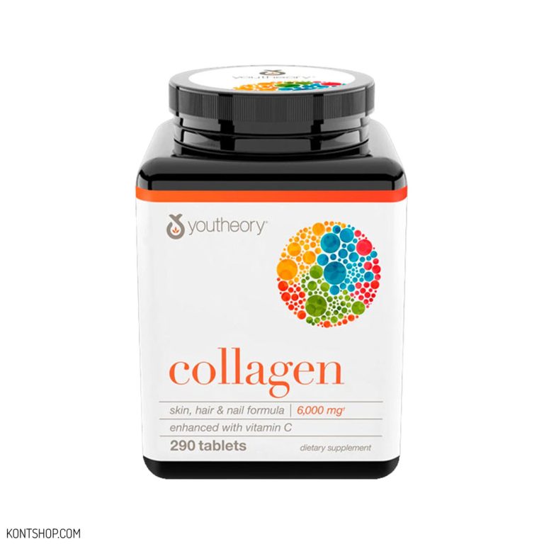 قرص تقویت کننده کلاژن یوتئوری حاوی ویتامین C