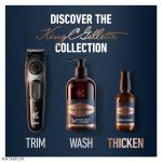 سرم پرپشت کننده ریش کینگ سی ژیلت