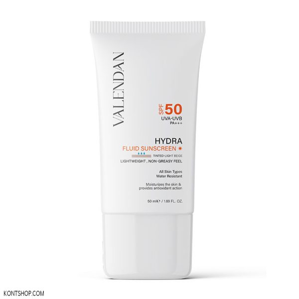 فلوئید ضد آفتاب آبرسان رنگی ولندان |‌ لایت بژ