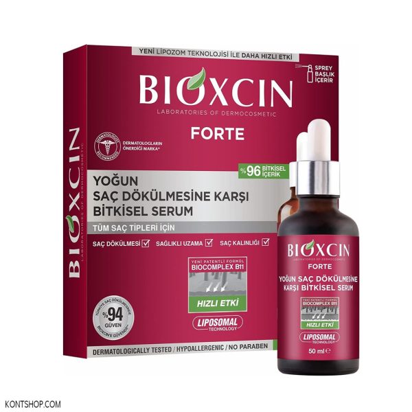 پک سرم مو فورت گیاهی بیوکسین | ضد ریزش 3 عددی